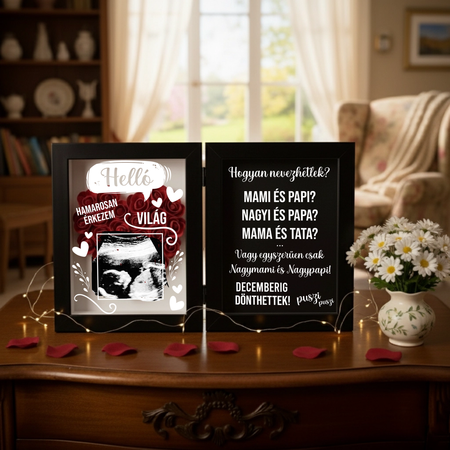 Egyedi Emlékdoboz - Meglepetés Baba