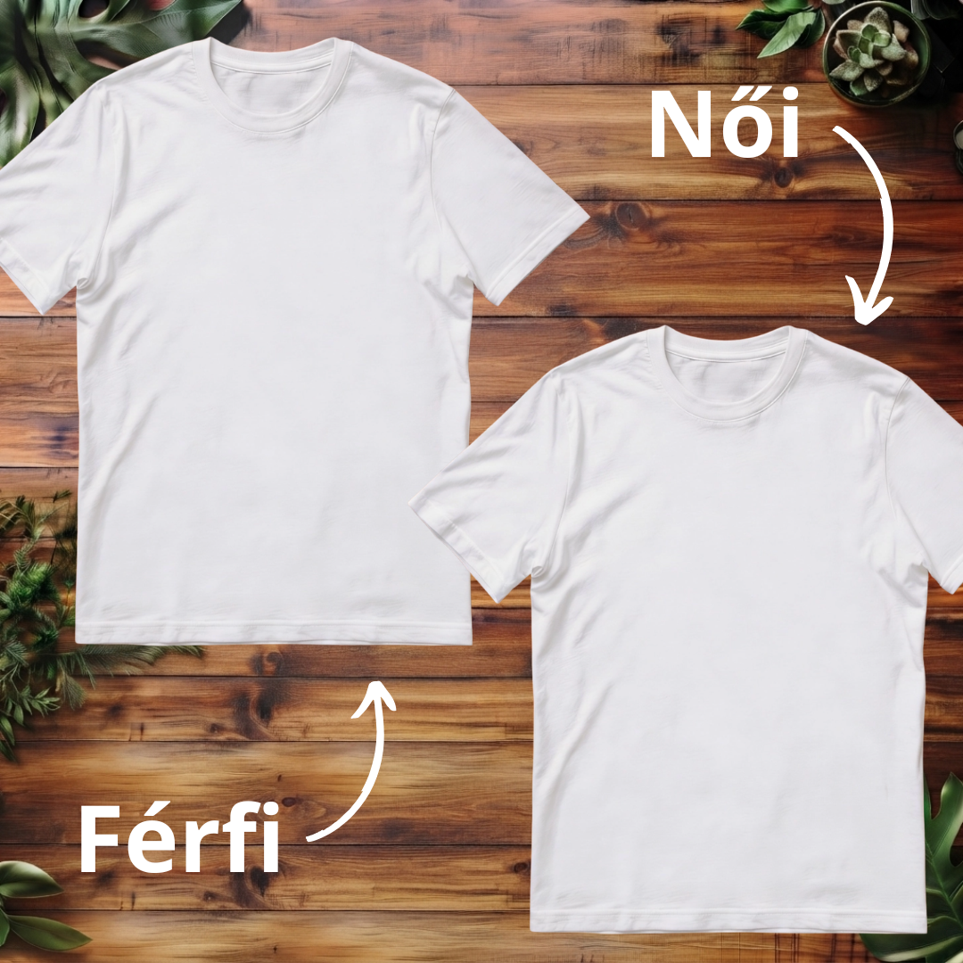 Egyedi Páros Póló (fehér)