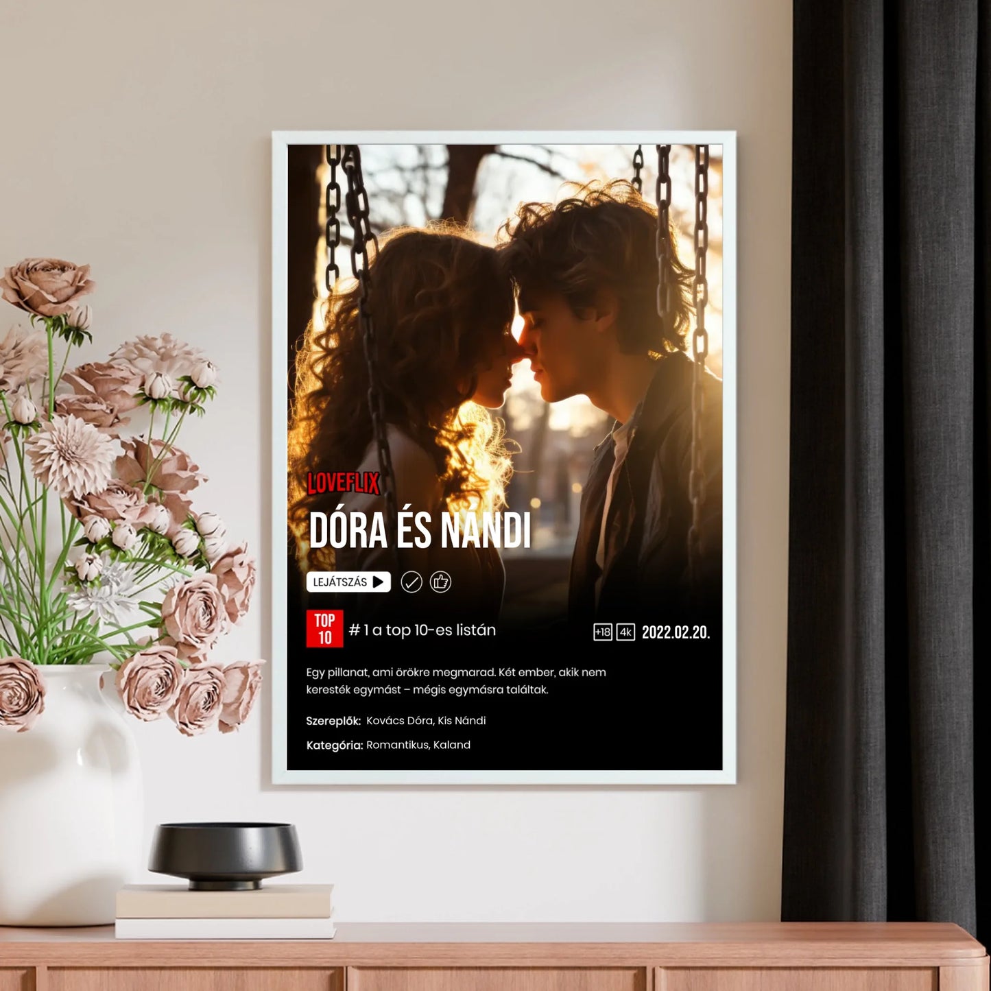 LOVEFIX - INGYEN EGYEDI AJÁNDÉK FALIKÉP