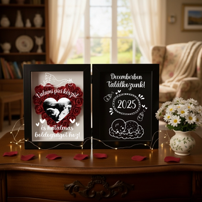 Egyedi Emlékdoboz - Baba Érkezik