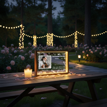 Egyedi Emléklámpa - Évfordulóra