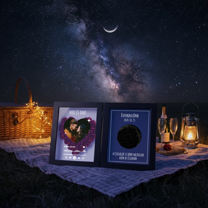 Egyedi Emlékdoboz - Csillagos Évforduló