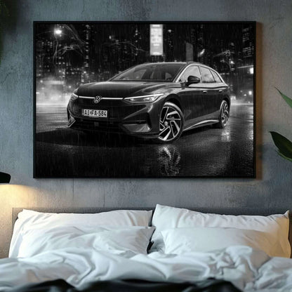 _Aesthetic Modern Living Room Photo Frame Mockup Instagram Post