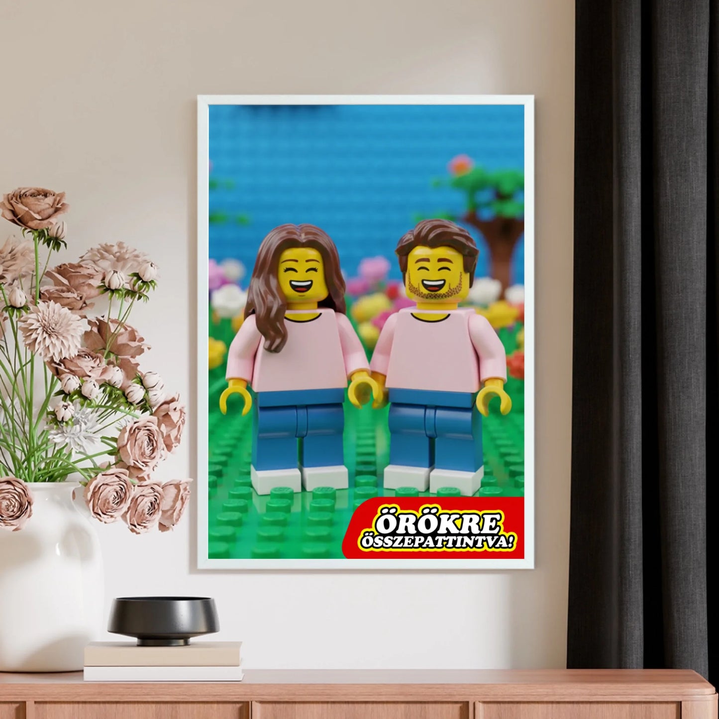 LEGO stílusban a képetek - INGYEN EGYEDI AJÁNDÉK FALIKÉP
