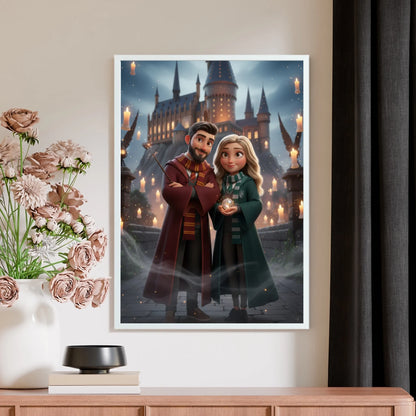 3D Harry Potter stílusban a képetek - INGYEN EGYEDI AJÁNDÉK FALIKÉP