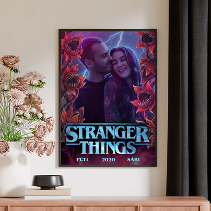 Stranger Things szerelmes 2 - INGYEN EGYEDI AJÁNDÉK FALIKÉP