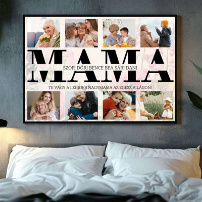 Legjobb Mama - Egyedi Falikép