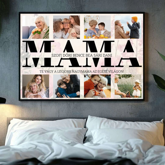 Legjobb Mama - Egyedi Poszter