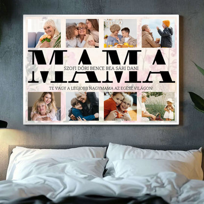 Legjobb Mama - Egyedi Falikép