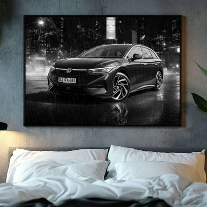 _Aesthetic Modern Living Room Photo Frame Mockup Instagram Post