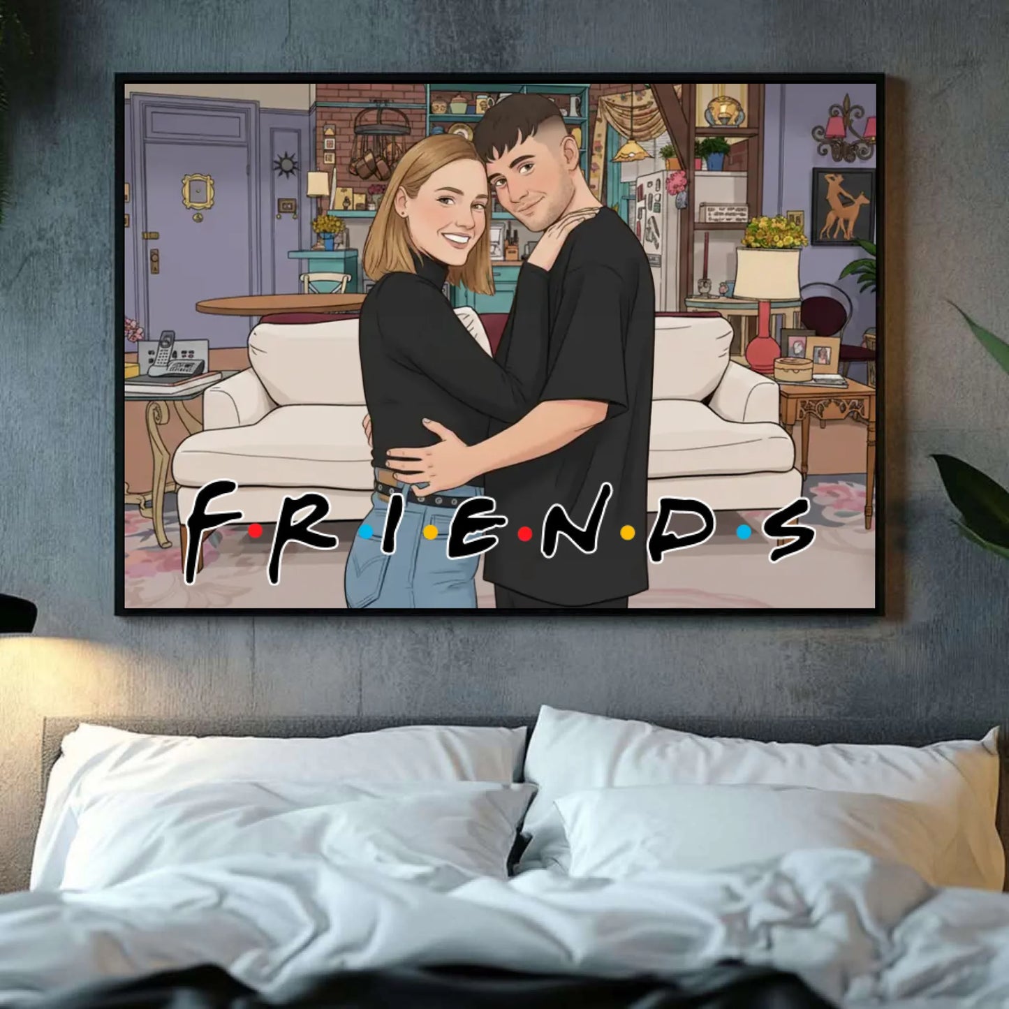 Friends Egyedi Poszter